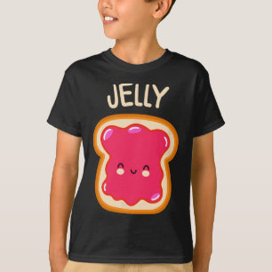 Pindakaas En Jam Tweeling Beste Vriend Matching T-shirt