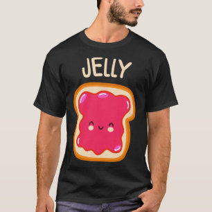 Pindakaas En Jam Tweeling Beste Vriend Matching T-shirt