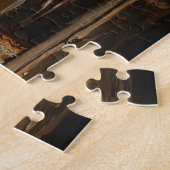 Pindakaas en Jelly Sandwich Melk Legpuzzel (Zijkant)