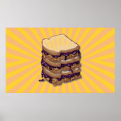 Pindakaas en Jelly Sandwiches Poster (Voorkant)