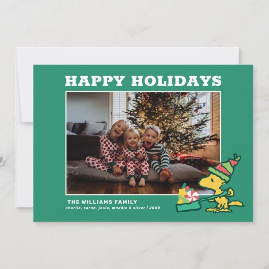 Pindakaas | Hoe meer zielen, hoe meer vreugd Feestdagenkaart (Voorkant)