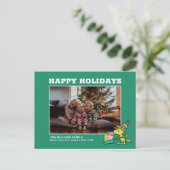 Pindakaas | Hoe meer zielen, hoe meer vreugd Feestdagenkaart (Staand voorkant)