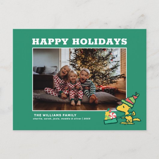 Pindakaas | Hoe meer zielen, hoe meer vreugd Feestdagenkaart (Voorkant)