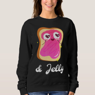 Pindakaas & Jelly Strawberry Jam Couples Match Trui
