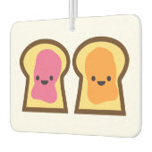 Pindakaas & Jelly Toast Auto Luchtverfrisser (Links)