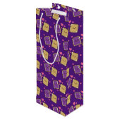 Pindakaas Jelly Verjaardagsfeest PBJ Wijn Cadeautas (Achterkant Gekanteld)