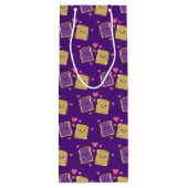 Pindakaas Jelly Verjaardagsfeest PBJ Wijn Cadeautas (Achterkant)