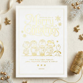 Pindakaas Kerstliedjes Zondag Folie Feestdagenkaart