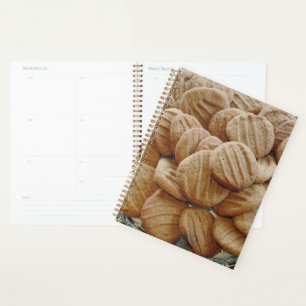 Pindakaas koekjes kalender planner