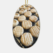 Pindakaas Koekjes Keramisch Ornament (Links)