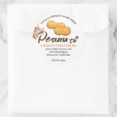 Pindakaas Label Sticker (Tas)