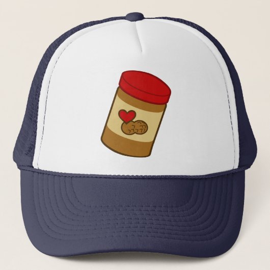 Pindakaas Trucker Pet (Voorkant)