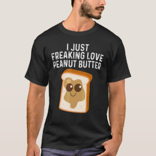 Pindakaas voor mannen vrouwen bij elkaar passende t-shirt