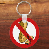 Pindakneallergie Sleutelhanger (Voorkant)