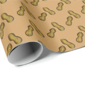 Pindanoten Circus Ballpark Peanuts Snack Food Cadeaupapier (Rol Hoek)