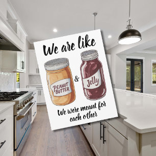 Pindapot met jam pot jubileum briefkaart