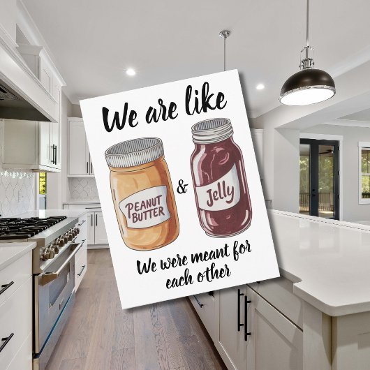 Pindapot met jam pot jubileum briefkaart