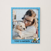 pinda's | Aangepaste foto Charlie Brown & Snoopy Legpuzzel (Verticaal)
