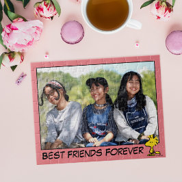 pinda's | Aangepaste foto van Snoopy's Friend Wood Legpuzzel