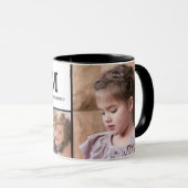 pinda's | | Aangepaste foto's en monogram Mok (Voorkant rechts)