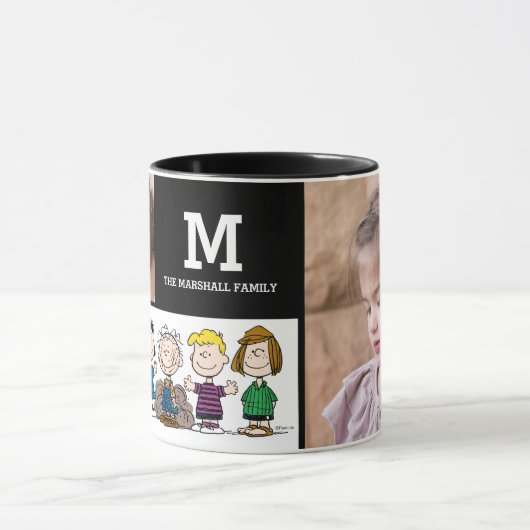 pinda's | | Aangepaste foto's en monogram Mok (Midden)