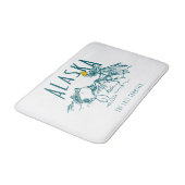 pinda's | Alaska de laatste grens Badmat (Gekanteld)