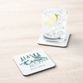 pinda's | Alaska de laatste grens Bier Onderzetter (Rechterzijde)