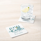 pinda's | Alaska de laatste grens Kartonnen Onderzetters (Insitu)