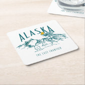 pinda's | Alaska de laatste grens Kartonnen Onderzetters (Schuin)