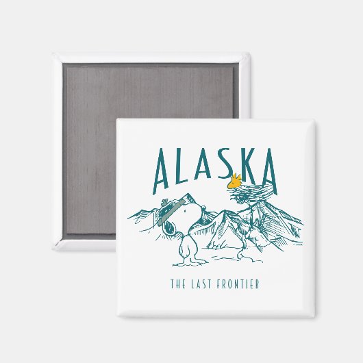 pinda's | Alaska de laatste grens Magneet (Voorkant / Achterkant)