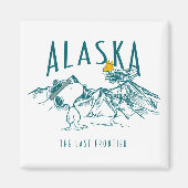 pinda's | Alaska de laatste grens Magneet (Voorkant)