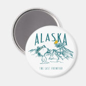 pinda's | Alaska de laatste grens Magneet (Voorkant / Achterkant)
