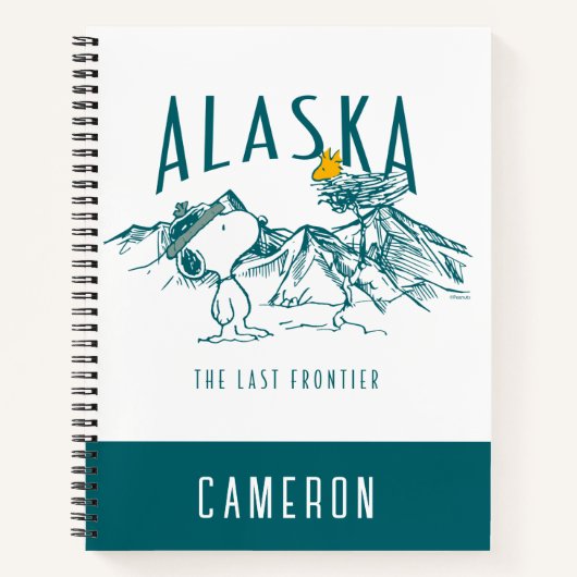 pinda's | Alaska de laatste grens Notitieboek (Voorkant)
