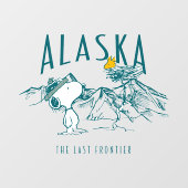 pinda's | Alaska de laatste grens Raamsticker (Vel)