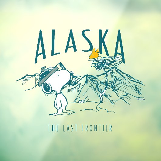 pinda's | Alaska de laatste grens Raamsticker (Vel 3)