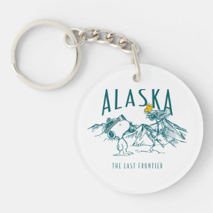 pinda's Alaska de laatste grens Sleutelhanger