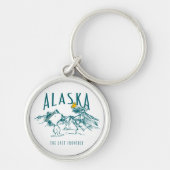 pinda's | Alaska de laatste grens Sleutelhanger (Voorkant)