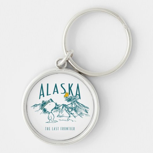pinda's | Alaska de laatste grens Sleutelhanger (Voorkant)