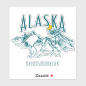 pinda's | Alaska de laatste grens Sticker (Vel)
