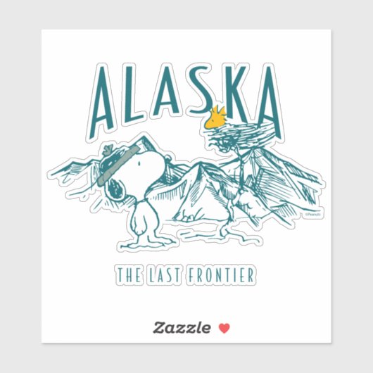 pinda's | Alaska de laatste grens Sticker (Vel)