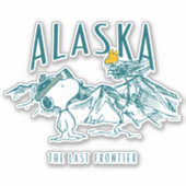 pinda's | Alaska de laatste grens Sticker (Voorkant)