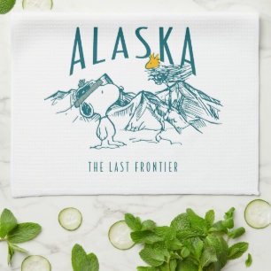 pinda's Alaska de laatste grens Theedoek