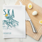 pinda's | Alaska de laatste grens Theedoek (Quarter Fold)