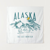 pinda's | Alaska de laatste grens Wandkleed (Voorkant)