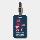 pinda's | American Summer Old Glory Bagagelabel (Voorkant verticaal)