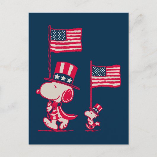 pinda's | American Summer Old Glory Briefkaart (Voorkant)