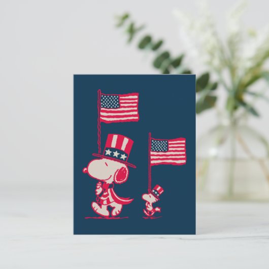 pinda's | American Summer Old Glory Briefkaart (Staand voorkant)