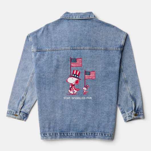 pinda's | American Summer Old Glory Denim Jacket (Achterkant)