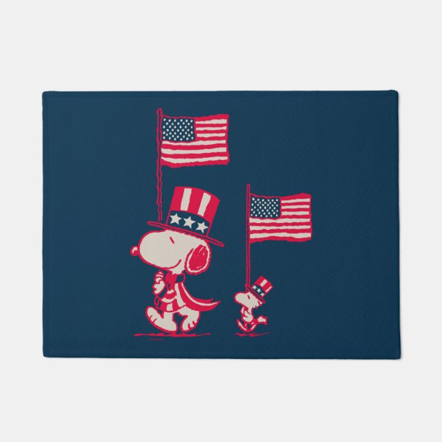 pinda's | American Summer Old Glory Deurmat (Voorkant)