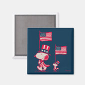 pinda's | American Summer Old Glory Magneet (Voorkant / Achterkant)